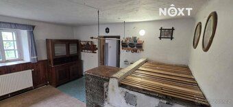 South Bohemian homestead from bygone days with unrepeatable character and huge potential…