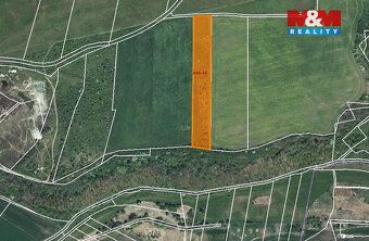 For sale land plot of 11284 m2 in the cadastral area of Tvršice village.