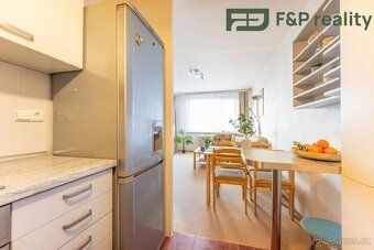 Apartment of layout 3+kk with pantry and cellar compartment with area of 64.49 sqm