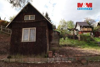 Prodej zahrady v osobním vlastnictví o rozloze 674 m2, s mal