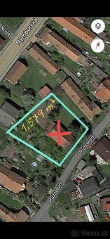 Prodám stavební pozemek 1.579m2 (nebo 2x790m2 i jednotlivě) 