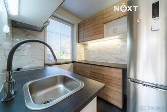 Stylish living in Zlin: semi-detached house after reconstruction with garden