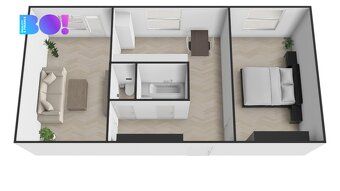 We offer an apartment in private ownership with a layout of 2+1 and total area of 54.4 m²…