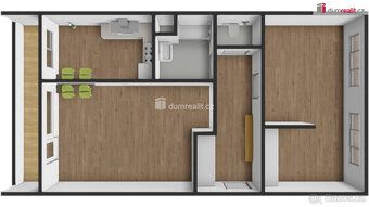 služby 3150 kč / os. vč. plynu na vaření, další os.+ 850 Kč,
