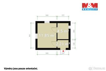 We offer for sale a brick cottage with usable area of 25 m², located in a quiet part of Pilsen - Křimice.