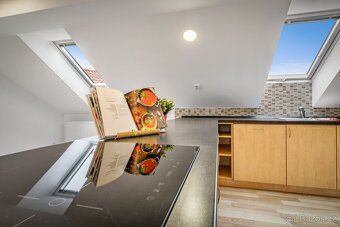 Prodej prostorné půdní nástavby 4+kk, 138 m² – Brno Husovice