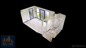 Nabízíme moderní modulový prefabrikovaný domek, který je ide
