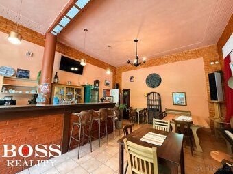 Plně vybavený penzion s restaurací, venkovní terasou a kompl