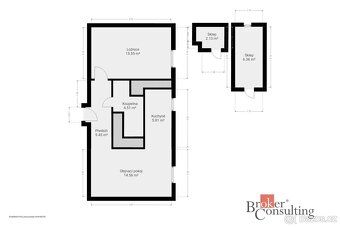 Pronájem bytu, 2+1, 58.53 m², Nýřany - StředníK dlouhodobému