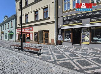 Nabízíme k pronájmu komerční prostor o výměře 23 m² v centru