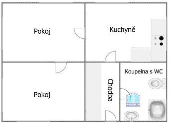 Ev.č. 10/26 Nabízíme Vám k pronájmu nově zrekonstruovaný byt