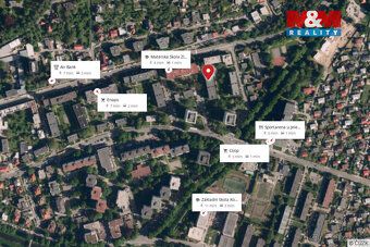 Pronájem bytu 2+1 na Padělkách nabízí 57 m². Byt se nachází 