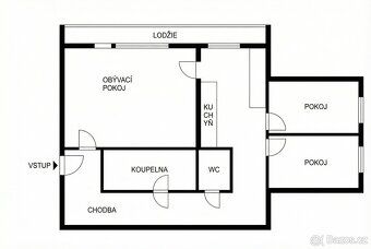 Prostorný 3+1 po rekonstrukci – Praha 5, Barrandov. Volný ih