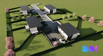 Představujeme nový projekt 11 moderních řadových domů 4+kk, 