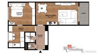 Byt 2+1, 52m2, Ostrava Poruba, lodžie, sklepNabízíme k prode