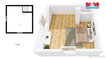Prodej zděného rodinného domu s užitnou plochou 80 m², na po