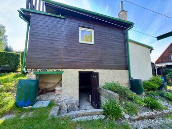 Prodej rekreační chaty ev. č. 35 v Modřišicích – klid, zahra