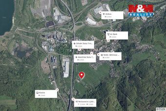 Nabízíme prodej pozemku k bydlení mezi obcemi Koštov a Trmic