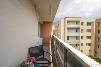Moderní byt 3+1/sklep, 78,44 m2 s lodžií 6,6 m2 se nachází v
