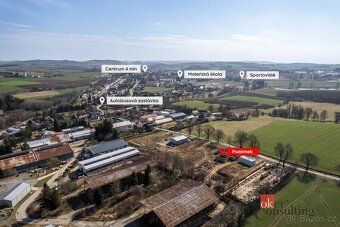 Prodej, pozemky/komerční, 1500 m2, Domanínek, Bystřice nad P