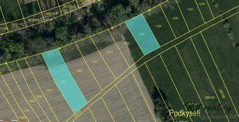 Nabízím k prodeji pole, louky o CP 3640 m2 v obci Záhorovice
