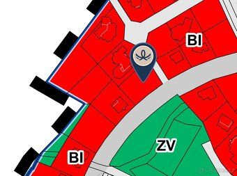 Ev.č. 00157 Stavební pozemek o výměře 890 m² v obci Bradlec 