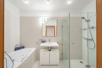 Prostorný 3+kk 104 m² s balkonem, parkováním a recepcí v Pra