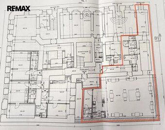 K pronájmu obchodní prostory: 159 m² v prestižní čtvrti Prah