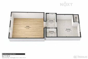Pronájem | Byt 1+1 | 40 m² | Děčín
K pronájmu nabízím byt o 