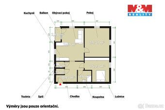 Prodej prostorného světlého bytu 3+kk o ploše 80 m² ve snad 
