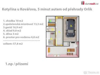 cena je vč. odměny RK, Exkluzivně nabízíme k prodeji zděnou 