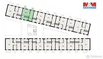 Nabízíme družstevní byt o ploše 56 m² (včetně 2 x 2 m² balko