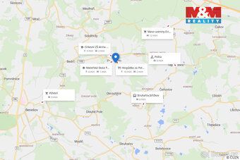 Nabízíme k prodeji soubor dvou pozemků o celkové výměře 771 