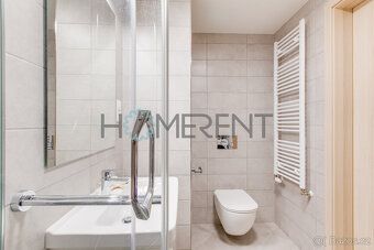 Nabízíme k pronájmu nový byt 1+kk o velikosti 33,8 m² s pros