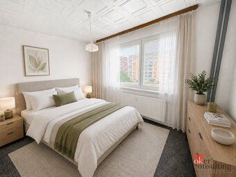 Pronájem bytu 1+1, 41,39 m², 4. patro s výtahem, Bardějovská