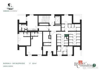 Prodej bytu 2+kk, 41 m2 v projektu Green Chodov + terasa 60 