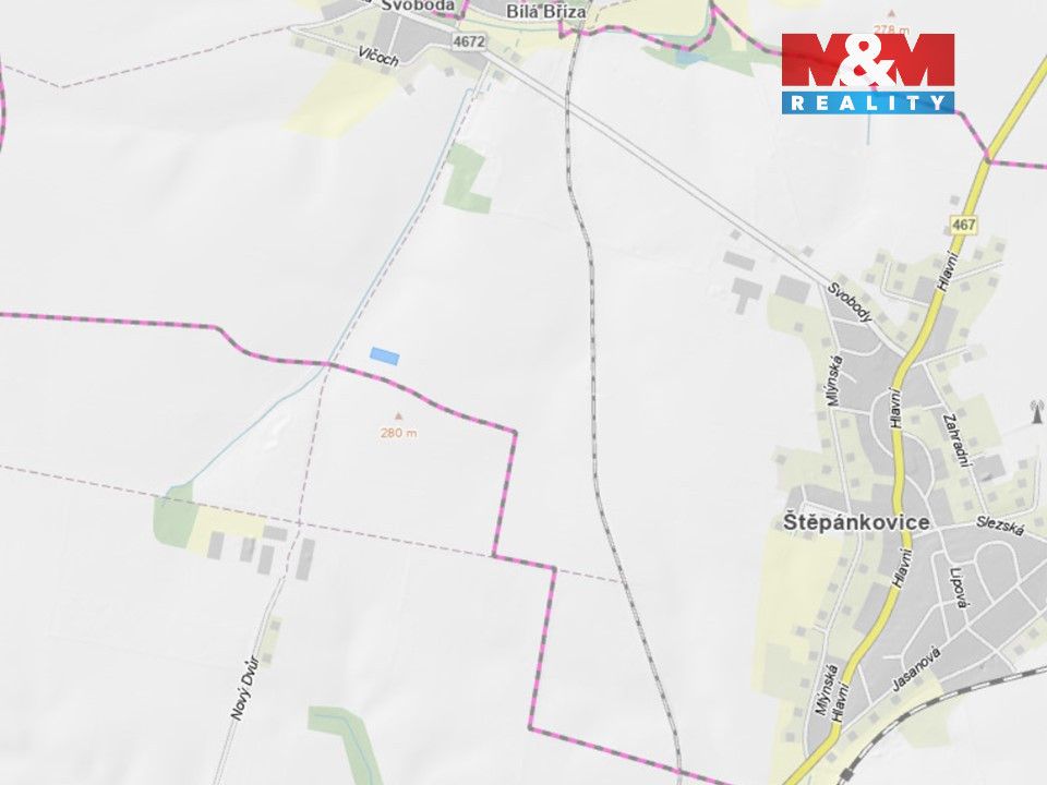 Prodáme pozemek o celkové výměře 2579 m2, který se nachází n