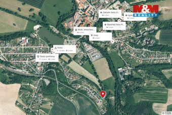 Nabízíme k prodeji stavební pozemek o rozloze 1370 m² v klid