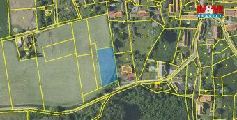Nabízíme k prodeji stavební pozemek o rozloze 1581 m² v klid