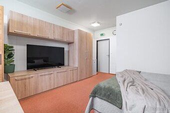 Nabízíme k prodeji světlý ateliér o dispozici 2+kk (47 m²) s