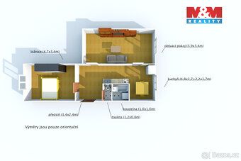 Nabízíme vám k dlouhodobému pronájmu prosvětlený a částečně 