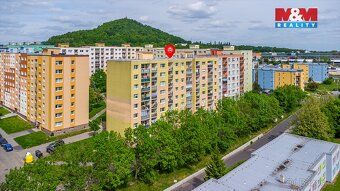 Pronájem bytu 3+1 o celkové ploše 74 m² v panelovém domě v u