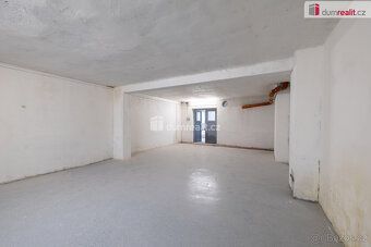 , pronájem komerčního prostoru v obci Hředle, zastavěná ploc