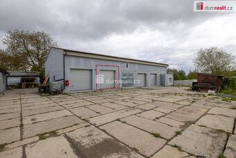 , pronájem garáže o výměře 50 m² v obci Hředle. V garáži při