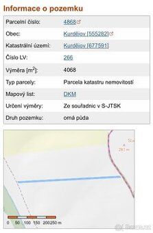 V katastrálním území Hustopeče u Brna v okrese Břeclav nabíz