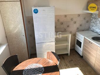 Nabízíme k pronájmu slunný a útulný byt o dispozici 1+1 s ba