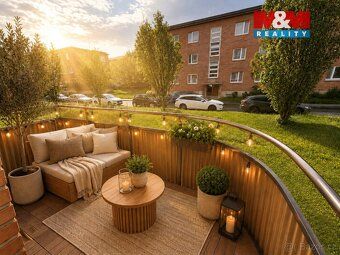 Prodej bytu 3+1 s prostorným balkonem v cihlovém domě na uli