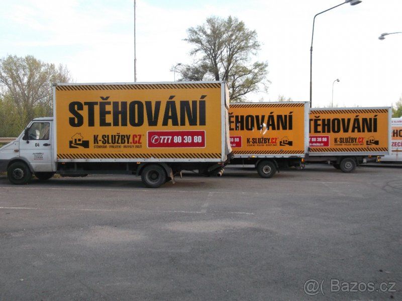 STĚHUJEME : BYTY, RODINNÉ DOMY,FIRMY,ÚŘADY, TĚŽKÁ BŘEMENA, K