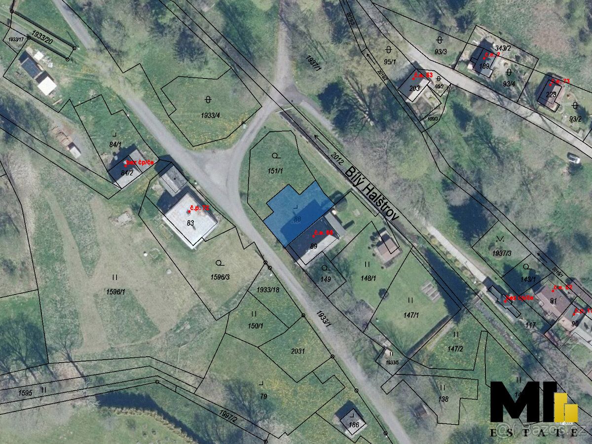Nabízíme vám k prodeji stavební pozemky v obci Dolní Paseka.
