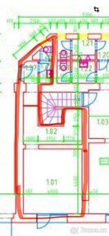Pronajmeme podnikatelsky prostor. 25 m2 plus zazemi, WC. Lok